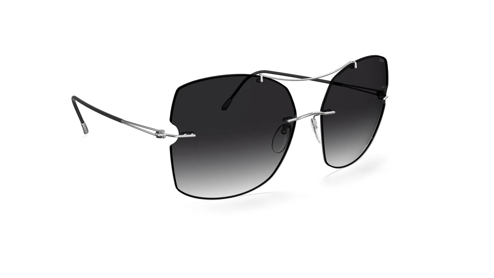 Silhouette Star Island Rimless 8183 Sunglasses - view 2